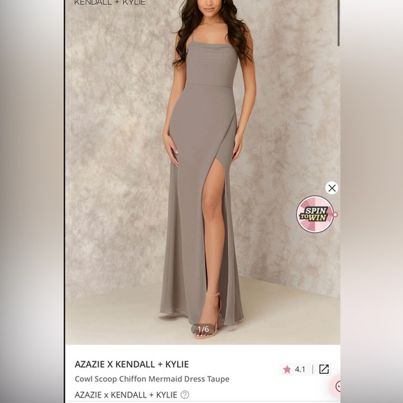 Azazie Bridesmaid Dress - Picture 1 of 4